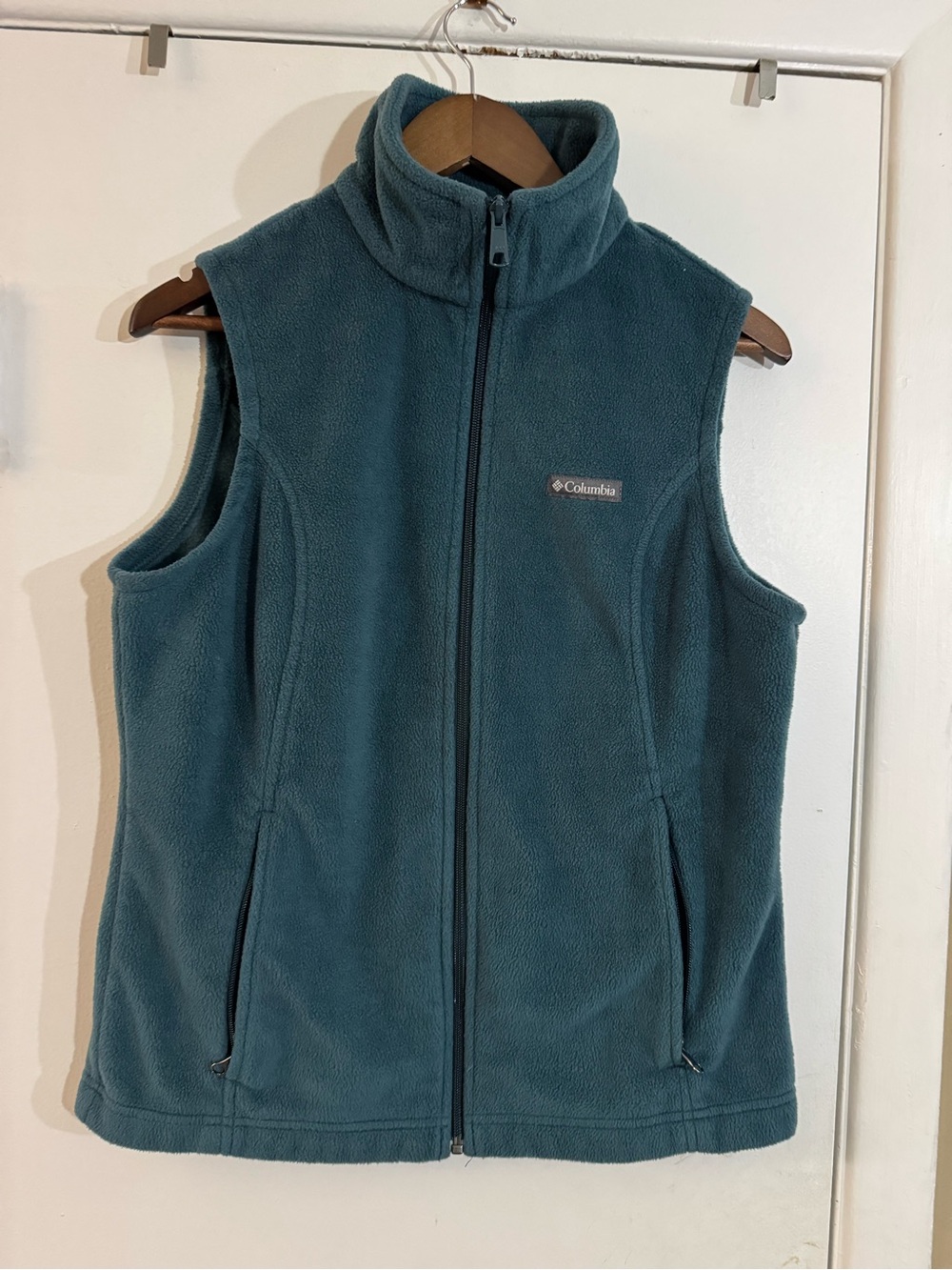 Columbia Women's Teal Sleeveless Fleece Vest